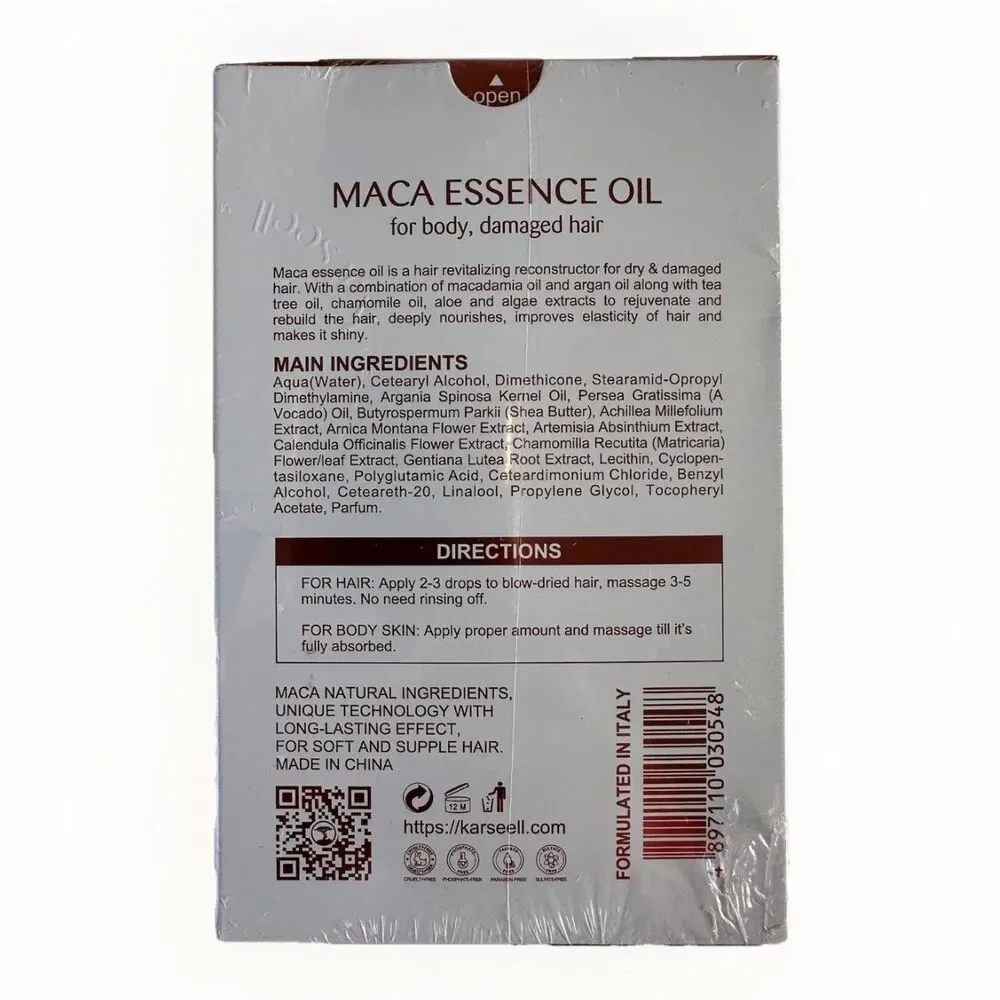 Karseell Moroccan Argan Oil for Hair Healing Cold‎ Pressed Weightless Serum 50ml